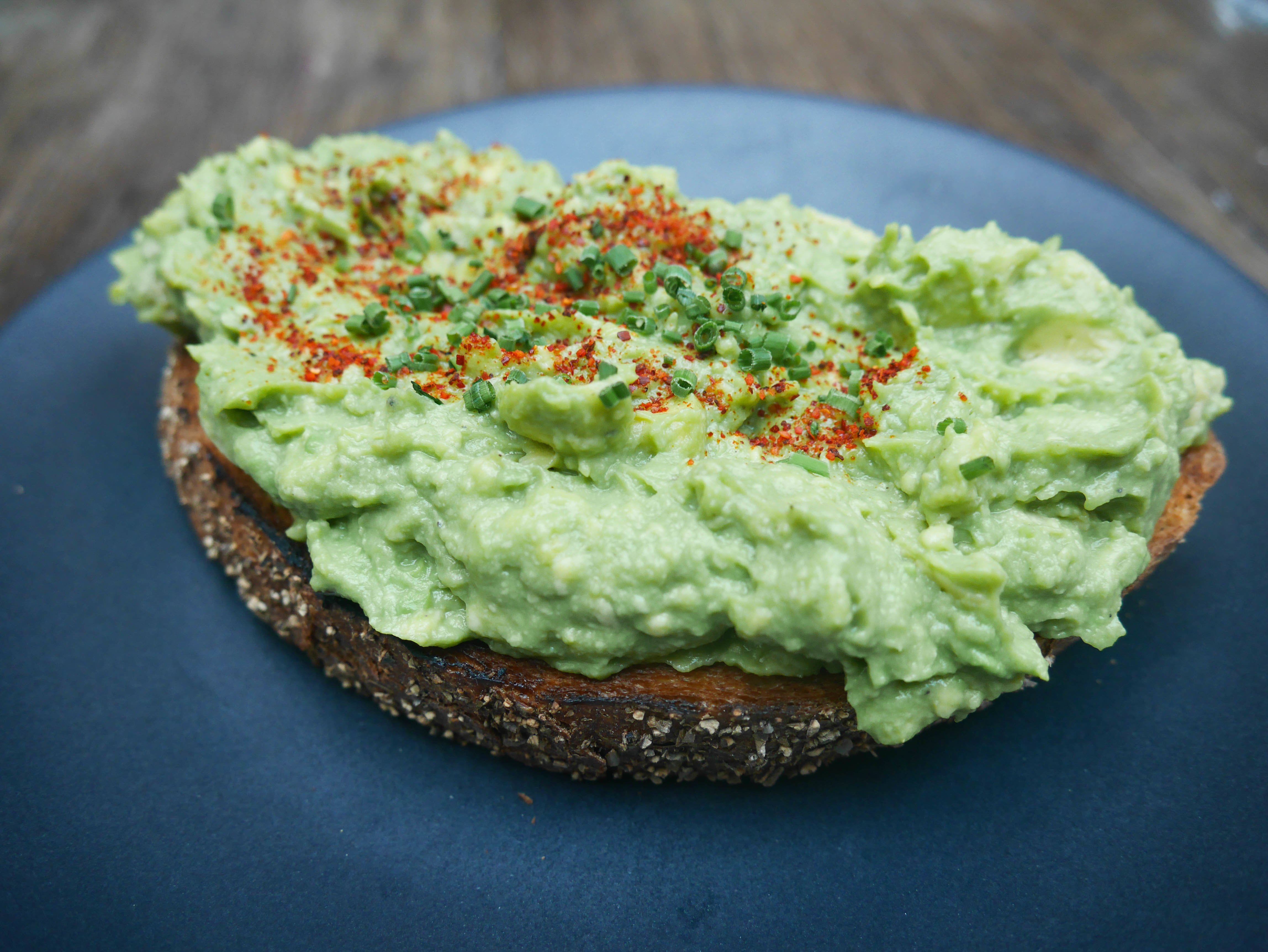 Nomo Soho NYC - Avocado toast