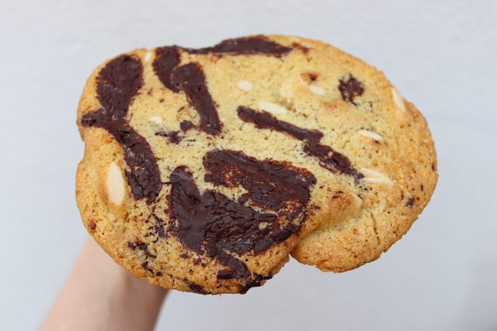 chocolate almond cookie - the bread station london