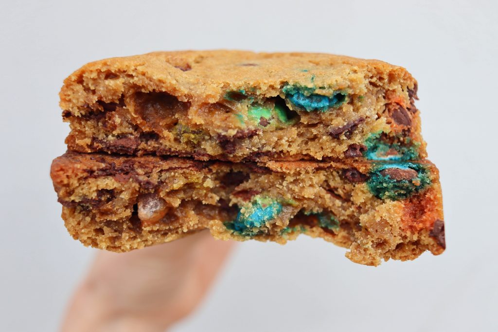 m&m cookie - aries bakehouse london