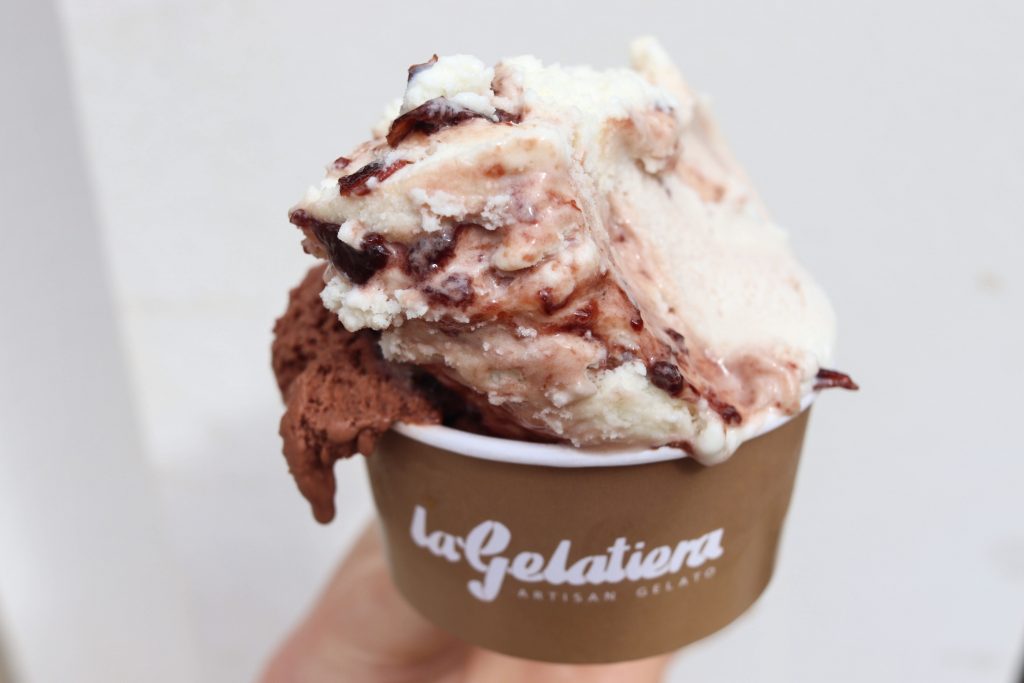 chocolate gelato - la gelatiera london