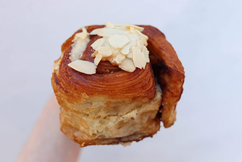 almond croissant bun - buns from home london